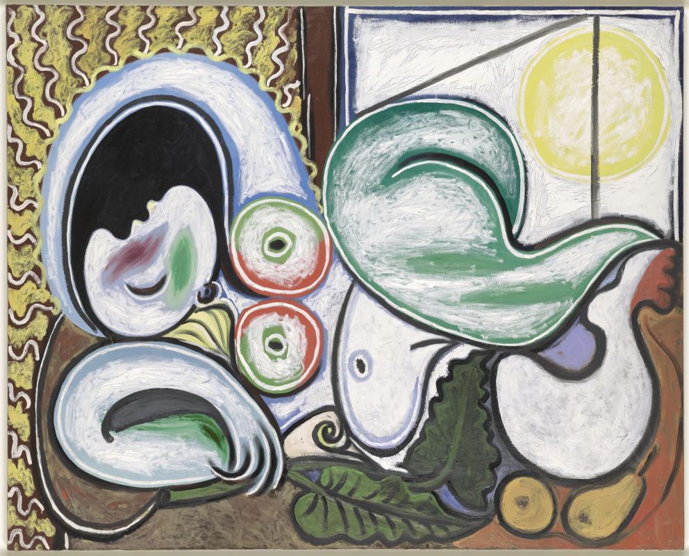  P. Picasso Nu couché, 1932, peinture, Paris, musée Picasso. © GrandPalaisRmn (musée national Picasso-Paris) / A. Didierjean © Succession Picasso 2025